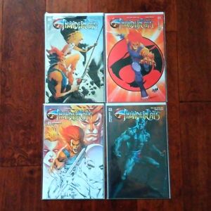 Thundercats lot of 4 comic books mixed Lot